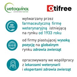 VETOQUINOL Otifree - płyn do czyszczenia uszu 60 ml