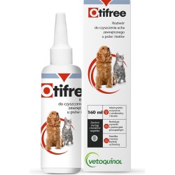 VETOQUINOL Otifree - płyn do czyszczenia uszu 60 ml
