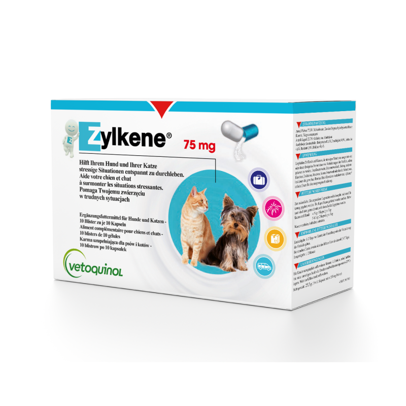 VETOQUINOL Zylkene - na stres 450mg (10 tabl.)