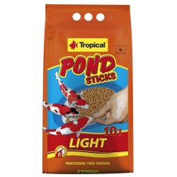 TROPICAL Pond Sticks Light - pokarm dla karpi koi 10l / 900g