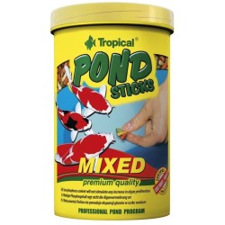 TROPICAL Pond Sticks Mixed - pokarm dla karpi koi 1000ml / 90g (puszka)