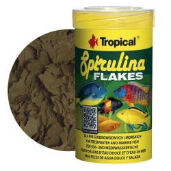 TROPICAL Spirulina Flakes - pokarm roślinny z dodatkiem spiruliny 100ml / 20g