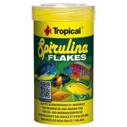TROPICAL Spirulina Flakes - pokarm roślinny z dodatkiem spiruliny 250ml / 50g
