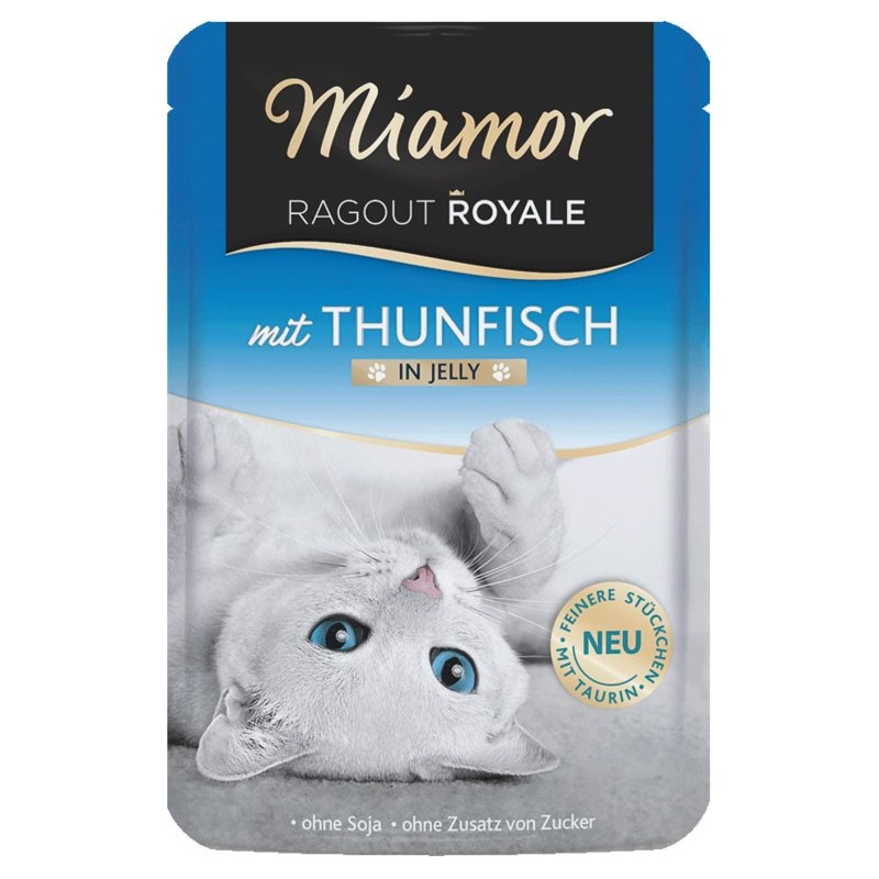 MIAMOR Ragout - tuńczyk z kurczakiem w galaretce 100g