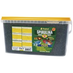 TROPICAL Super Spirulina Forte Chips - pokarm roślinny dla ryb 250ml / 130g 