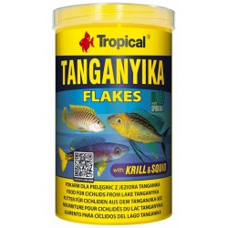 TROPICAL Tanganyika - pokarm dla pielęgnic z jeziora Tanganika 150ml / 25g
