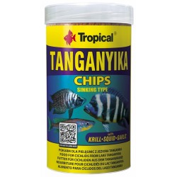TROPICAL Tanganyika Chips - pokarm tonący dla pielęgnic z jeziora Tanganika 250ml/130g
