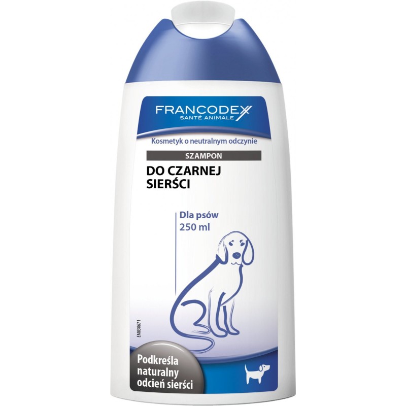 FRANCODEX Szampon do czarnej sierści 250 ml