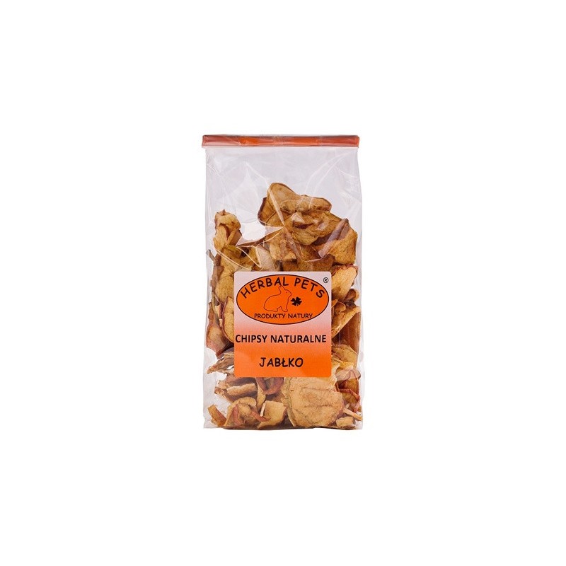 HERBAL PETS Chipsy Naturalne - Jabłko 100g