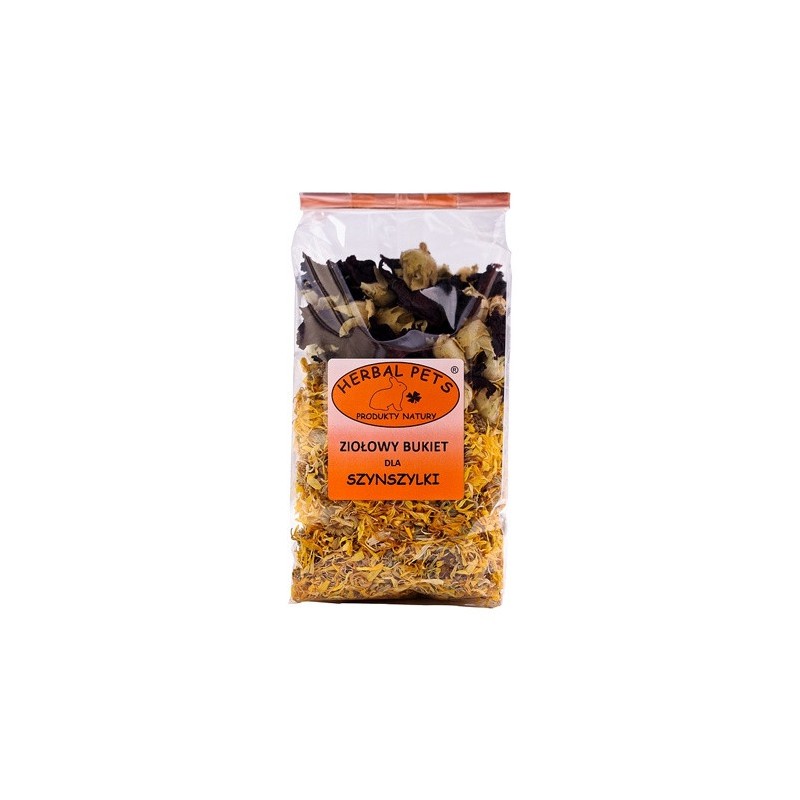 HERBAL PETS Ziołowy bukiet dla szynszylki 100g