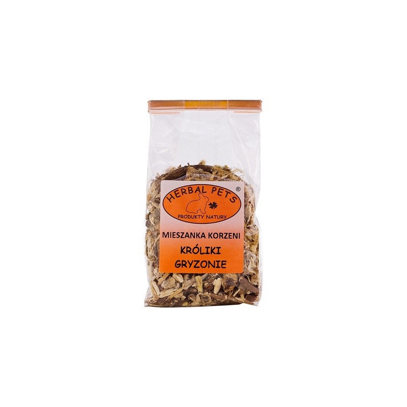 HERBAL PETS Mieszanka korzeni - Króliki, gryzonie 75g