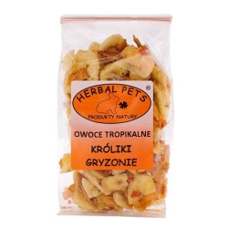HERBAL PETS Owoce tropikalne - króliki, gryzonie 75g