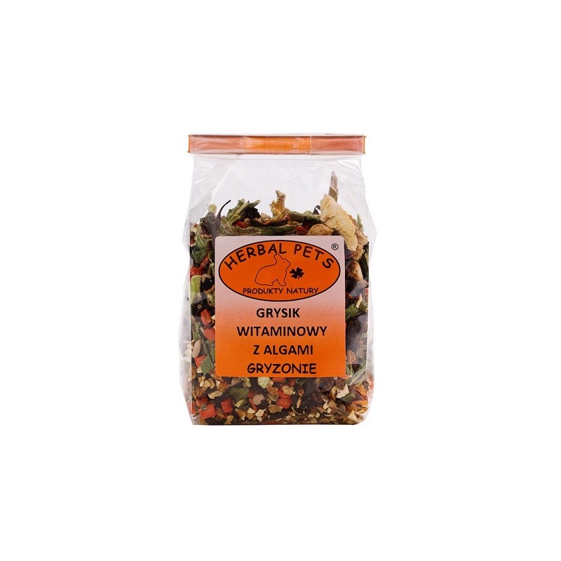 HERBAL PETS Grysik witaminowy z algami - dla gryzoni 150g