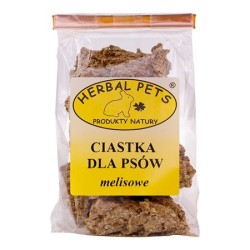 HERBAL PETS Ciastka dla psów melisowe 140g