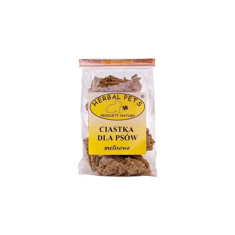HERBAL PETS Ciastka dla psów melisowe 140g