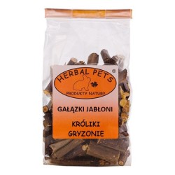 HERBAL PETS Gałązki jabłoni - króliki i gryzonie 100g