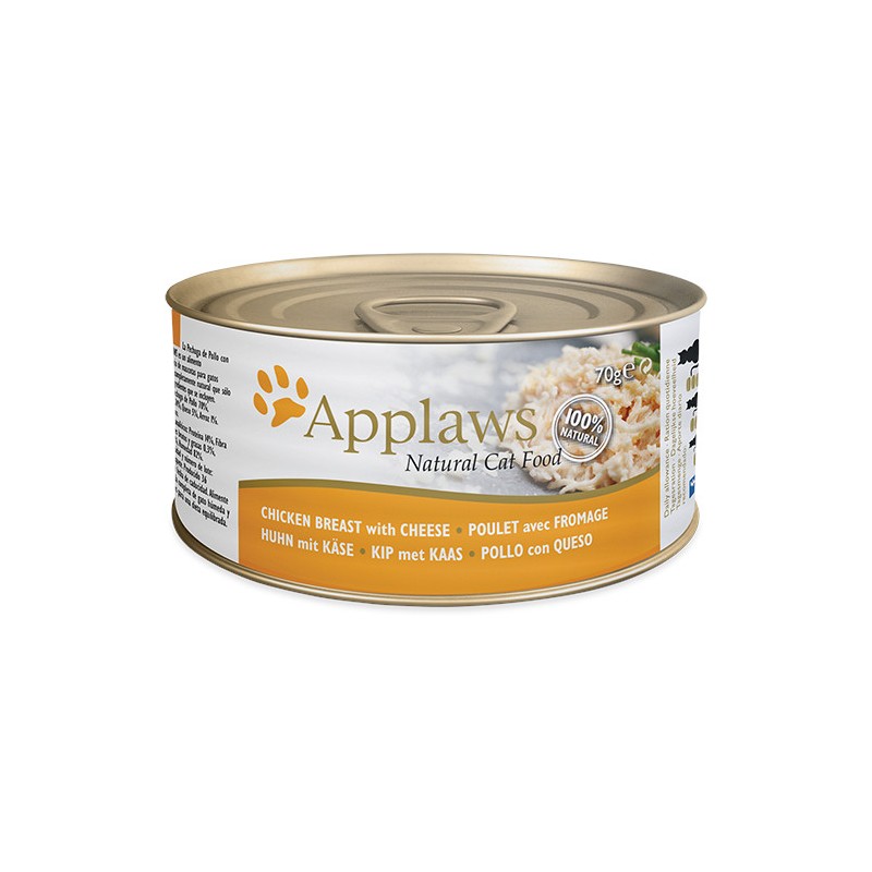 APPLAWS Cat Pierś z kurczaka z serem 70g