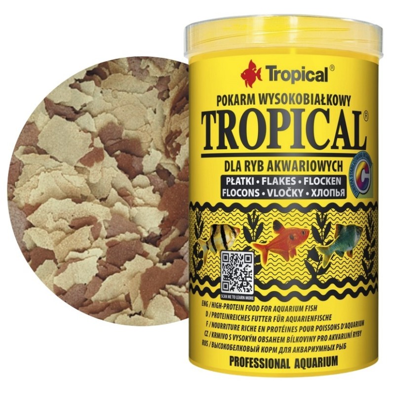 TROPICAL Tropical - pokarm dla ryb w formie płatków 1000ml / 200g