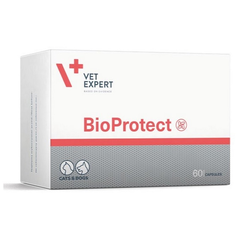 VETEXPERT BioProtect - Zaburzenia przewodu pokarmowego 60 kaps.