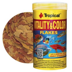 TROPICAL Vitality & Color - Wybarwiający pokarm dla ryb ozdobnych 600ml / 110g
