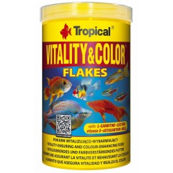 TROPICAL Vitality & Color - Wybarwiający pokarm dla ryb ozdobnych 1000ml / 200g