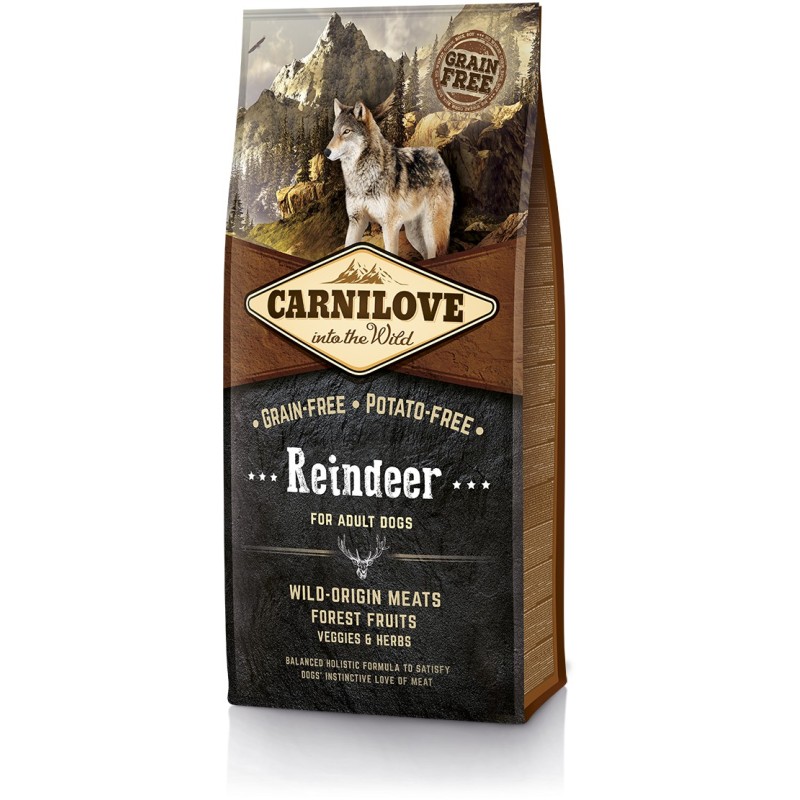 CARNILOVE Grain-Free Adult Reindeer - Renifer i Dzik 1,5 kg