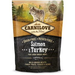 CARNILOVE Grain-Free Adult Large Breed Salmon & Turkey - Łosoś i Indyk 1,5 kg