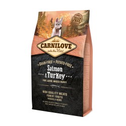 CARNILOVE Grain-Free Puppy Large Breed Salmon & Turkey - Łosoś i Indyk 1,5 kg