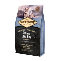 CARNILOVE Grain-Free Puppies Salmon & Turkey - Łosoś i Indyk 1,5 kg