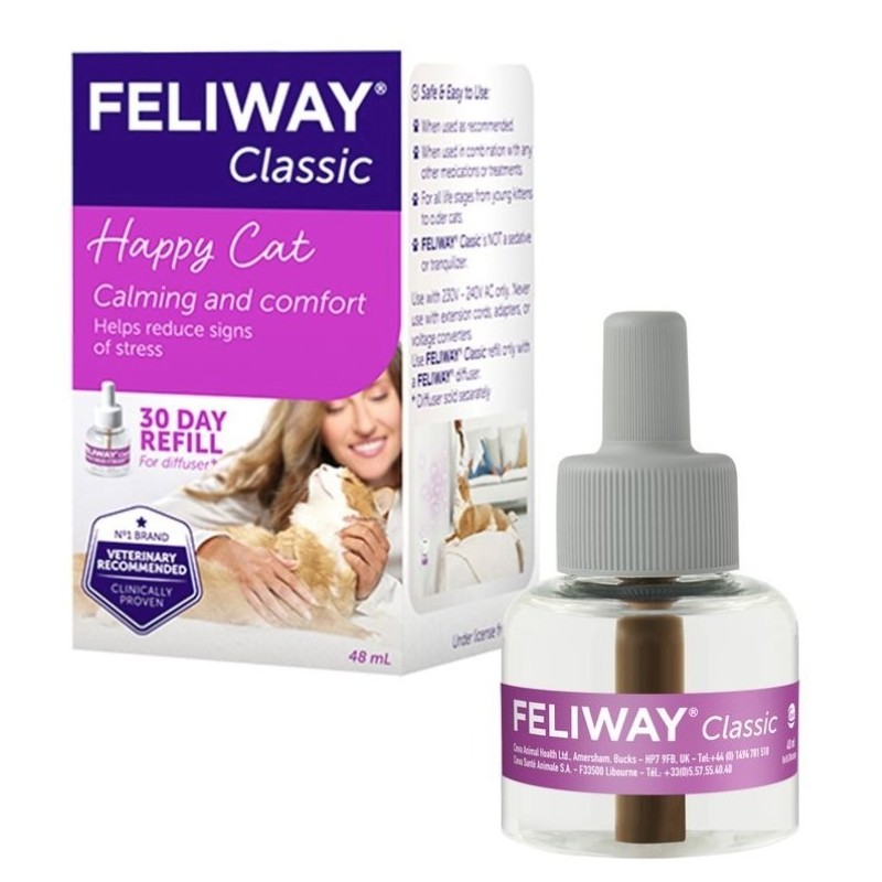 FELIWAY Classic Feromony dla kota 48ml (komplet: wkład + dyfuzor)