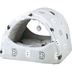 TRIXIE Domek Mimi dla kota 42 x 35 x 35 cm - szary