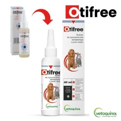 VETOQUINOL Otifree - płyn do czyszczenia uszu 60 ml