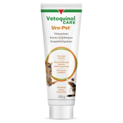 VETOQUINOL Uro-Pet - Pasta zakwaszająca mocz 120g