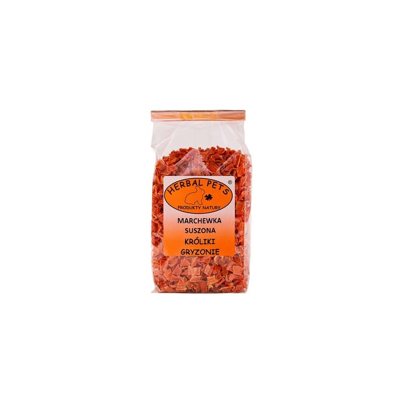 HERBAL PETS Marchewka suszona - Króliki, gryzonie 125g
