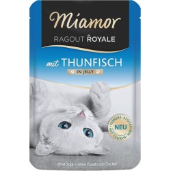 MIAMOR Ragout - tuńczyk z kurczakiem w galaretce 12x 100g