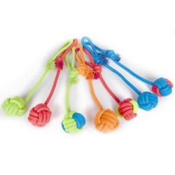 DINGO Piłka pleciona z uchwytem "Energy" 40cm