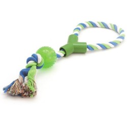 COMFY Zibi - Piłka na sznurku zielona 37cm