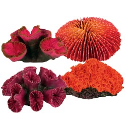 TRIXIE Dekoracja akwarium - Zestaw koralowców 4 szt.