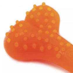 COMFY Zabawka Dental Bone Mint 8,5 cm - Pomarańczowy