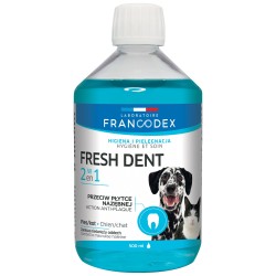 FRANCODEX Fresh Dent - płyn do higieny jamy ustnej dla psów i kotów 500ml