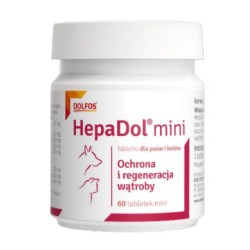 DOLFOS Hepadol Mini - Ochrona i regeneracja wątroby 60 tab. mini