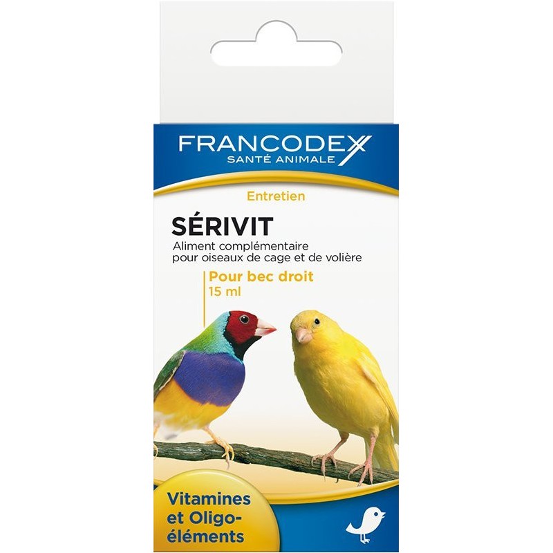 FRANCODEX Witaminy na proste dzioby ptaków 15ml