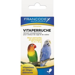 FRANCODEX Witaminy dla papug 15ml + 18g