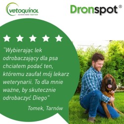 VETOQUINOL Drontal Dog Plus Flavour 35kg - tabletki na odrobaczanie dla dużych psów do 70kg / 2 tabl. w opak.