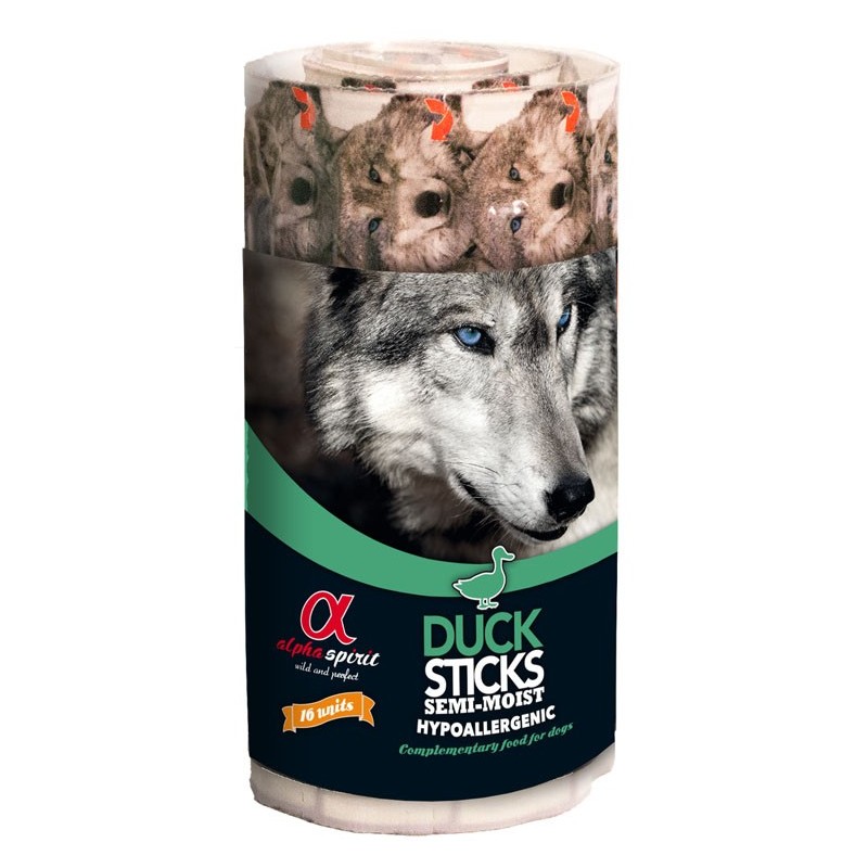 ALPHA SPIRIT Duck Sticks - Paluszki w blistrach o smaku kaczki 160g