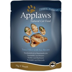 APPLAWS Cat Tuńczyk z doradą w bulionie 12x 70g