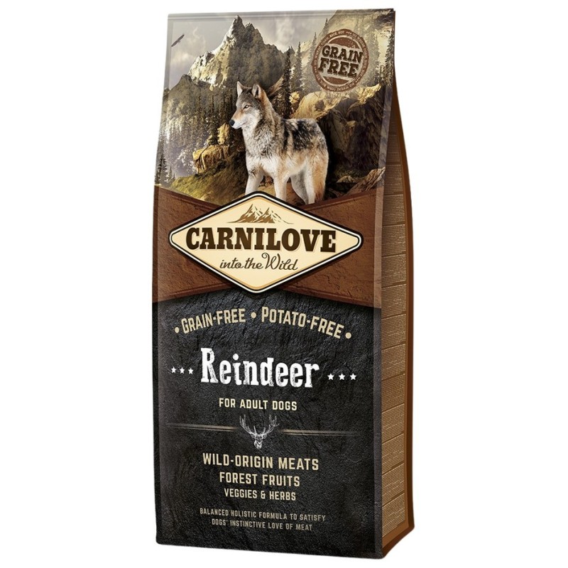 CARNILOVE Grain-Free Adult Reindeer - Renifer i Dzik 12kg