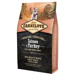 CARNILOVE Grain-Free Puppy Large Breed Salmon & Turkey - Łosoś i Indyk 1,5 kg