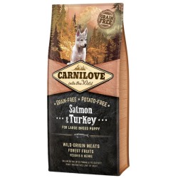 CARNILOVE Grain-Free Puppy Large Breed Salmon & Turkey - Łosoś i Indyk 4 kg