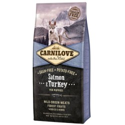 CARNILOVE Grain-Free Puppies Salmon & Turkey - Łosoś i Indyk 4 kg